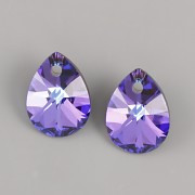 Swarovski Elements přívěsky 6128 – Mini Pear – Heliotrope – 10mm