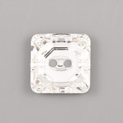 Knoflík Swarovski Elements čtverec 3017 – Crystal Foiled – 14mm