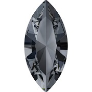 Swarovski NAVETTE 4228 – Silver Night - 10mm