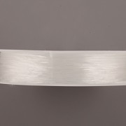 Elastomer na korálky - kulatá gumička - 0,8mm - rolička 10m