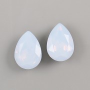 Slzička Swarovski® Crystal 4320 - Air Blue Opal 8mm