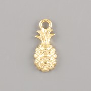 Přívěsek ANANAS pro náramky na šňůrce - Ag925 pozlaceno