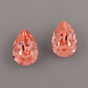 Slzička Swarovski® Crystal 4320 - Rose Peach 10mm