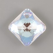 Swarovski Elements přívěsky 6431 Princess Cut – Crystal BLUE AB - 16mm