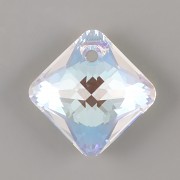 Swarovski Elements přívěsky 6431 Princess Cut – Crystal BLUE AB - 11mm