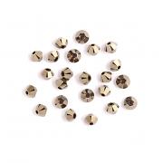 Swarovski Elements korálky XILION 5328 – Sluníčka – MetalicLightGold 2x – 3mm