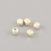 Korálek PLOŠKOVANÝ 2mm - Ag925 pozlaceno