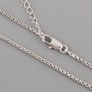 Řetízek - HAD silný 60cm - rhodium