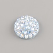 MUGLE S KAMÍNKY SWAROVSKI PAVÉ - Light Sapphire Shimmer - 12mm