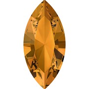 Swarovski NAVETTE 4228 – Topaz - 10mm