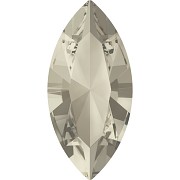 Swarovski NAVETTE 4228 – Silver Shade - 10mm