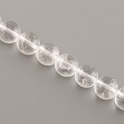 Korálky z minerálů - Přírodní křišťál ČIRÝ - 8mm