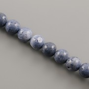Korálky z minerálů - Modrý KORÁL - 6mm