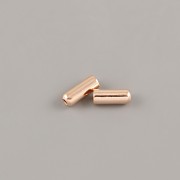 ZAKONČENÍ na šňůrky 1 - 1,5mm - Ag925 růžové zlato
