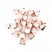 Swarovski Elements korálky XILION 5328 – Sluníčka – Rose Gold 2x – 3mm