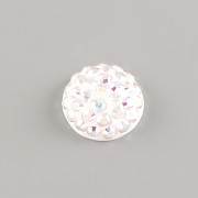 MUGLE S KAMÍNKY SWAROVSKI PAVÉ - Crystal AB - 10mm