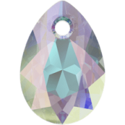 Swarovski přívěsek 6433 Pear Cut – Crystal AB - 16mm