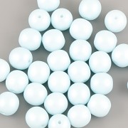 Perličky - 50ks - 6mm - pastelová mimi modrá