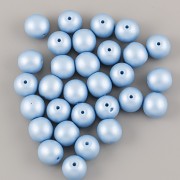 Perličky - 50ks - 6mm - pastelová modrá
