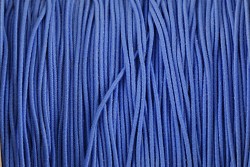 Klobouková guma MODRÁ 1mm - návin 10m