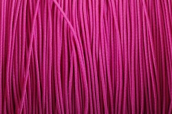 Klobouková guma FUCHSIOVÁ 1mm - návin 10m