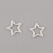 Přívěsek HVĚZDIČKA obrys 5mm - Ag925