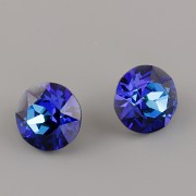 Swarovski Elements XILION Chaton 1088 – Bermuda Blue Foiled – 6mm