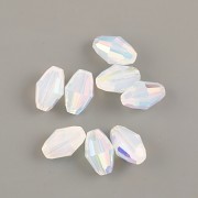 5200 Swarovski Elements - White Opal AB 9mm