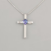 Přívěsek KŘÍŽEK pro KOSTIČKU 4841 SWAROVSKI - 6mm