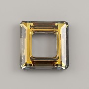 Swarovski Elements 4439 – Square Ring – Tabac - 20mm