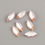 Swarovski NAVETTE 4228 – Light Rose Shimmer - 10mm