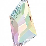 Swarovski Elements přívěsky 4766 De–Art Flat Back - Crystal AB 38mm