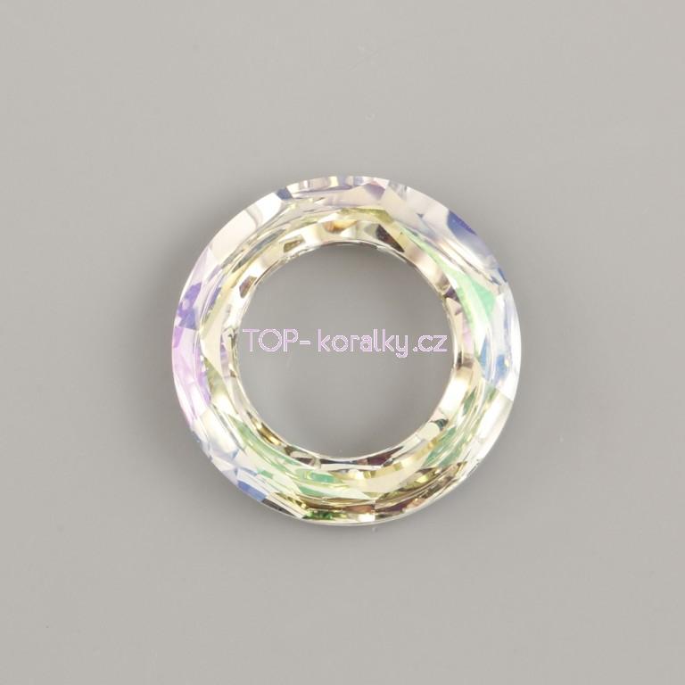 Swarovski Elements 4139 Cosmic Ring Luminious Green 20mm Top koralky.cz