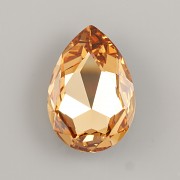 Slza Swarovski Elements 4327 - Light Colorado Topaz Foiled - 30mm