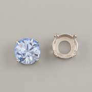 Našívací kotlík pro 1088 Swarovski – 10mm platina