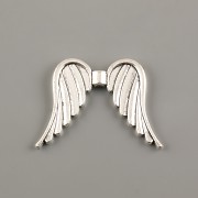 MEGA andělská křídla 35x26mm - starostříbro