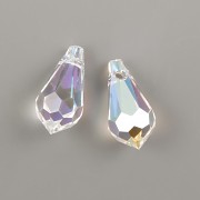 Swarovski Elements přívěsky 6000 – Tear Drop – Crystal Shimmer - 15mm