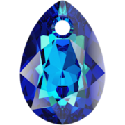 Swarovski přívěsek 6433 Pear Cut – Bermuda Blue - 11mm