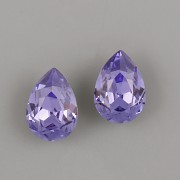 Slzička Swarovski Elements 4320 - Tanzanite F - 8mm