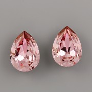 Slzička Swarovski Elements 4320 - Blush Rose F - 14mm