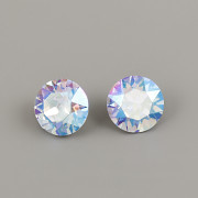 Swarovski Elements XIRIUS Chaton 1088 – Light Sapphire Shimmer Foiled - 6mm