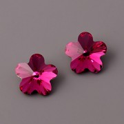 FLOWER Swarovski Elements 4744 – Fuchsia Foiled – 6mm