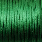 Šnůrka SATÉNOVÁ - trávově zelená - 1mm