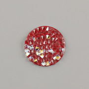 Crystal Rocks Swarovski Elements - Burgundy AB - 15mm