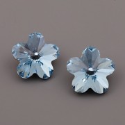 FLOWER Swarovski Elements 4744 – Aquamarine F – 6mm