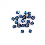 Swarovski Elements korálky XILION 5328 – Sluníčka – Metalic Blue 2x – 5mm