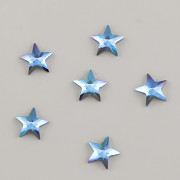 Flat Back Rivoli Star - Bernuda Blue F - 5mm