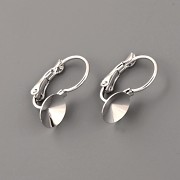 Náušnice - MENŠÍ pro Rivoli Swarovski 8mm