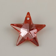 Swarovski Elements přívěsky 6714 – Hvězda – Red Magma - 28mm