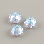 Briolette korálek 5040 Swarovski Elements - Light Sapphire Shimmer 2x - 8mm